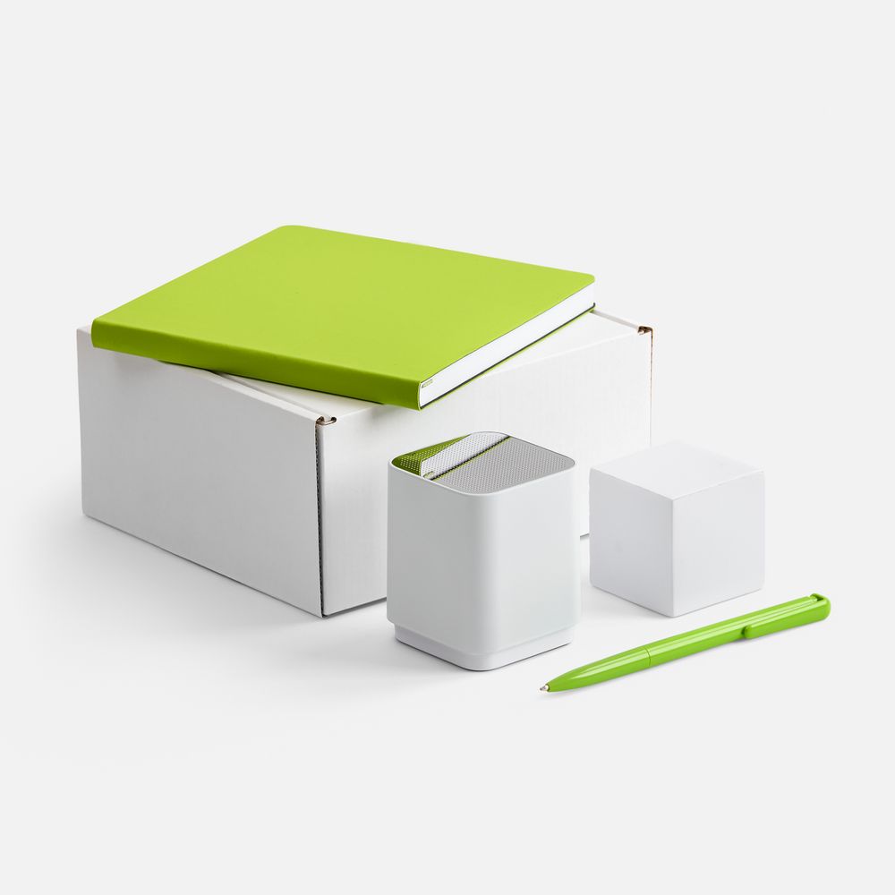 Набор Square, зеленый с логотипом