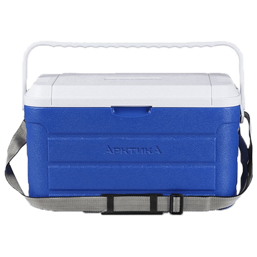 Термоконтейнер «Арктика», M, синий с логотипом