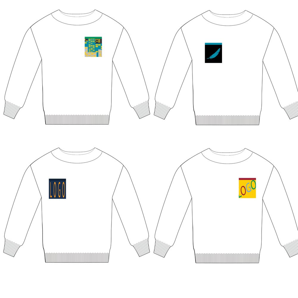 Вязаный карман на заказ Fondo с логотипом