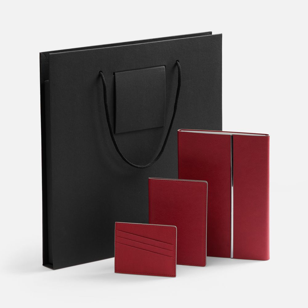 Набор Petrus Flap, красный с логотипом