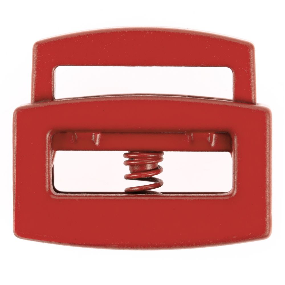 Фиксатор для шнура Latch, красный с логотипом