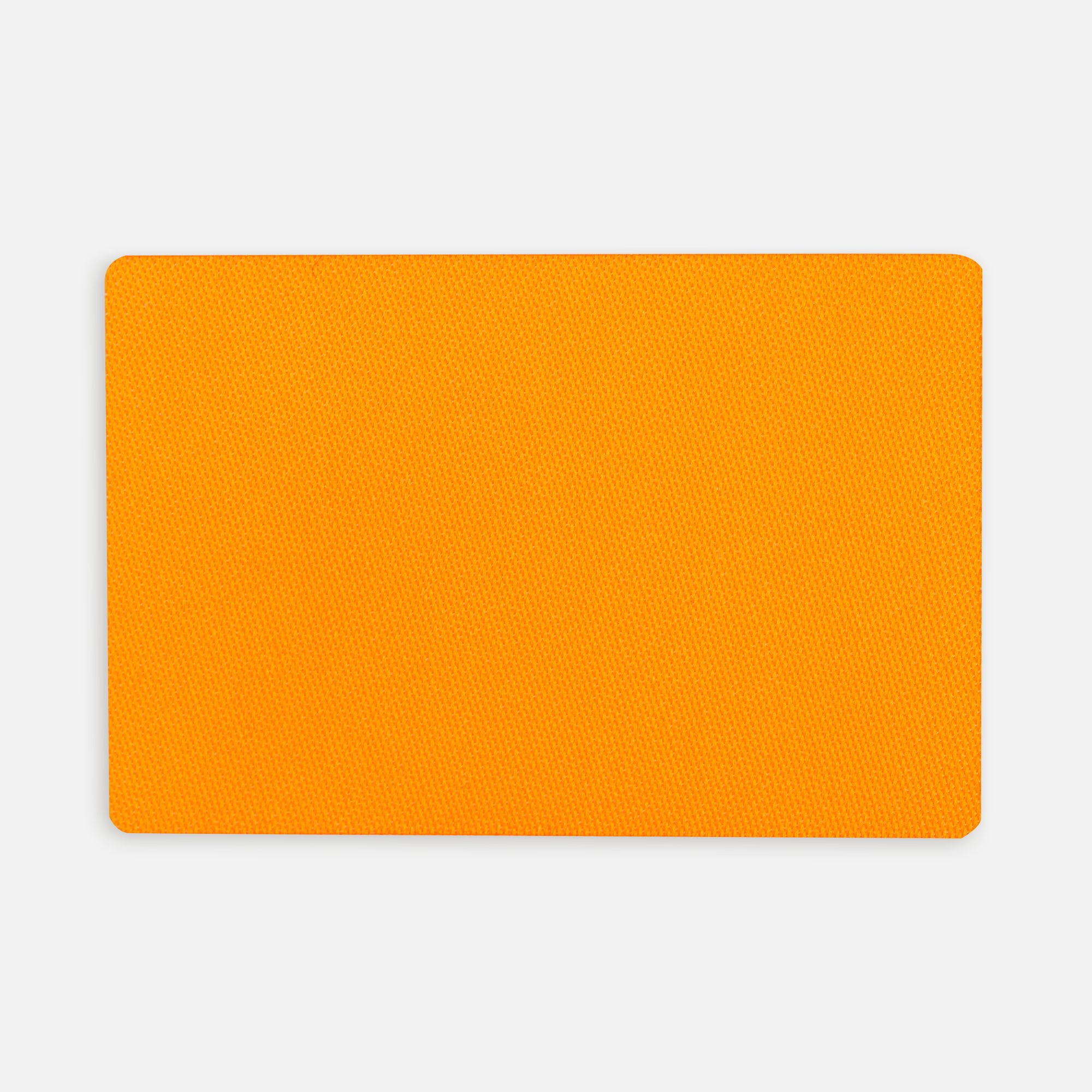 Наклейка тканевая Lunga, L,оранжевый неон с логотипом