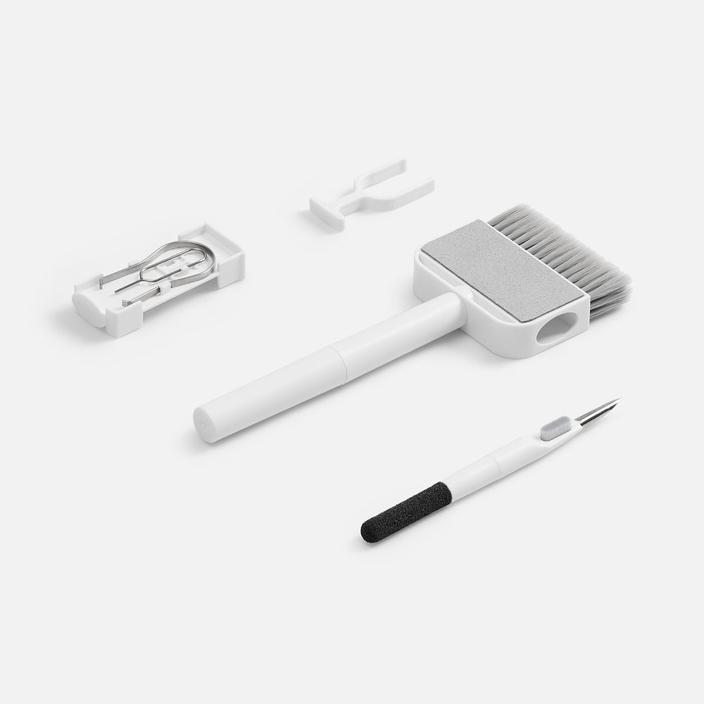 Набор для ухода за гаджетами Brosset, белый с логотипом