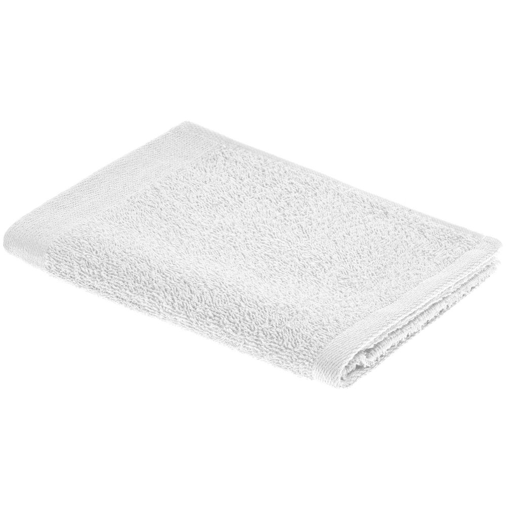 Полотенце Soft Me Light, ver.2, малое, белое с логотипом