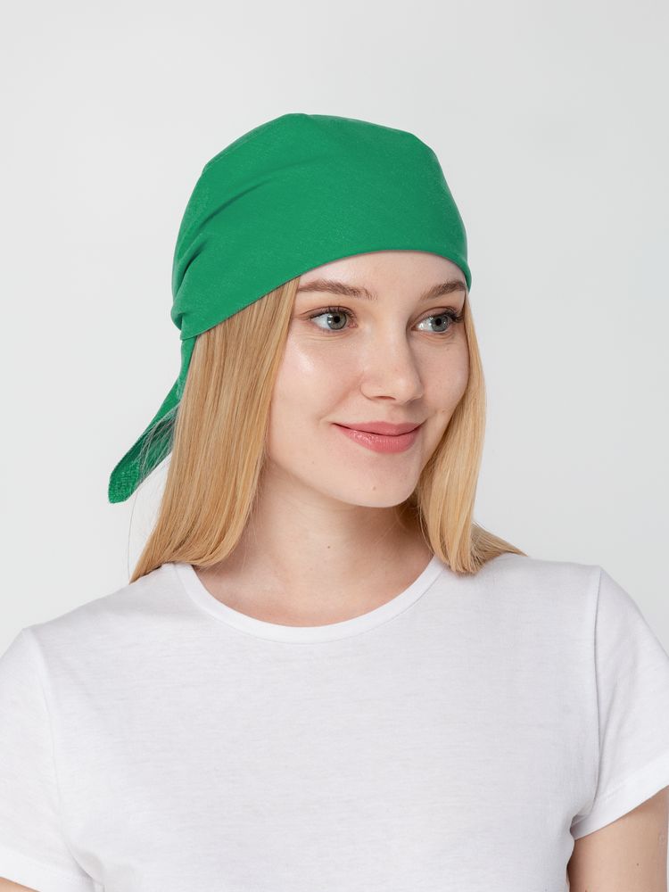 Бандана Overhead, зеленая с логотипом