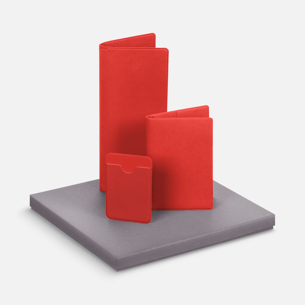 Набор Devon, красный с логотипом