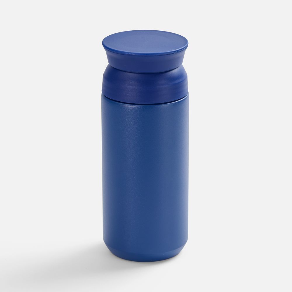 Термостакан Bau с ситечком, синий с логотипом