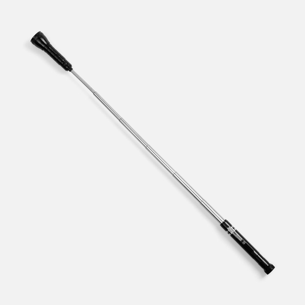 Инструменты с печатью логотипа. Телескопический фонарь с магнитом Flexion, ver.2 по цене 698 ₽ руб. (артикул 12385.31) Телескопический фонарь с магнитом Flexion, ver.2, черный