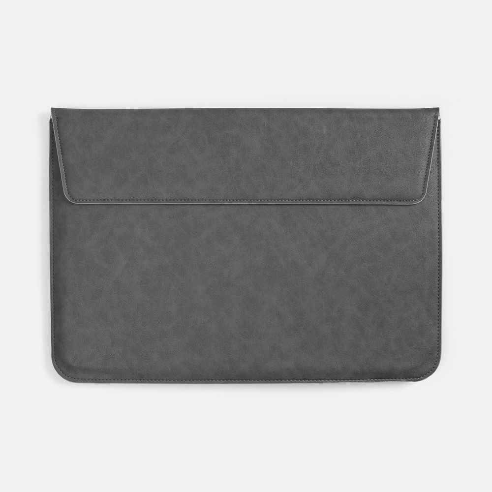 Чехол для ноутбука Petrus, серый с логотипом