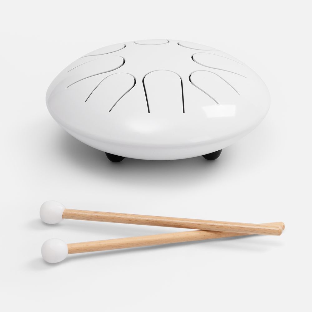 Музыкальный антистресс Tacto, белый с логотипом