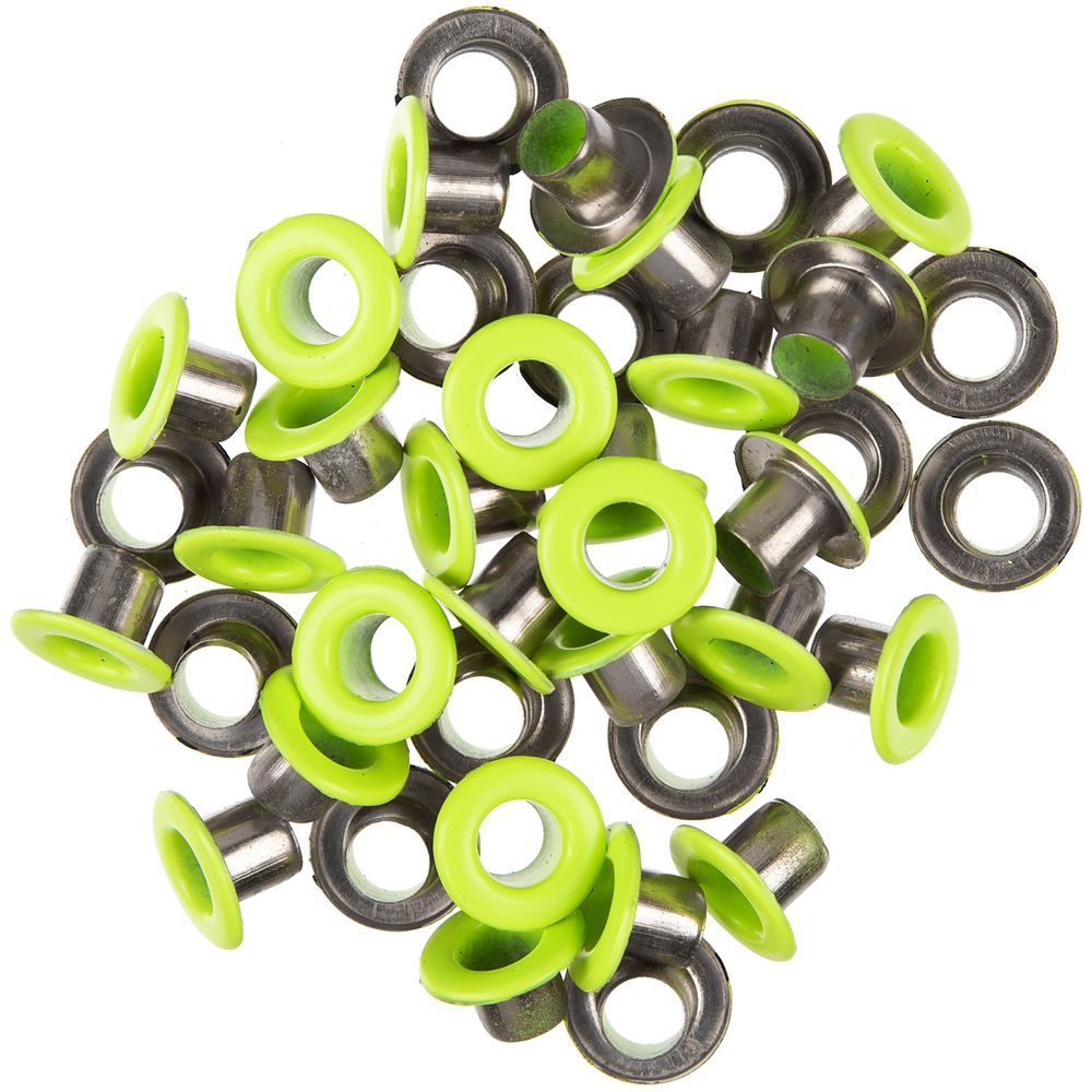 Люверс Ose, M, желтый неон с логотипом