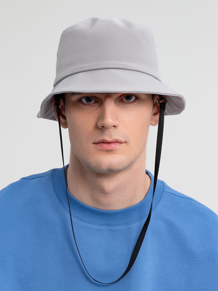 Панама Kosmos, серая с логотипом