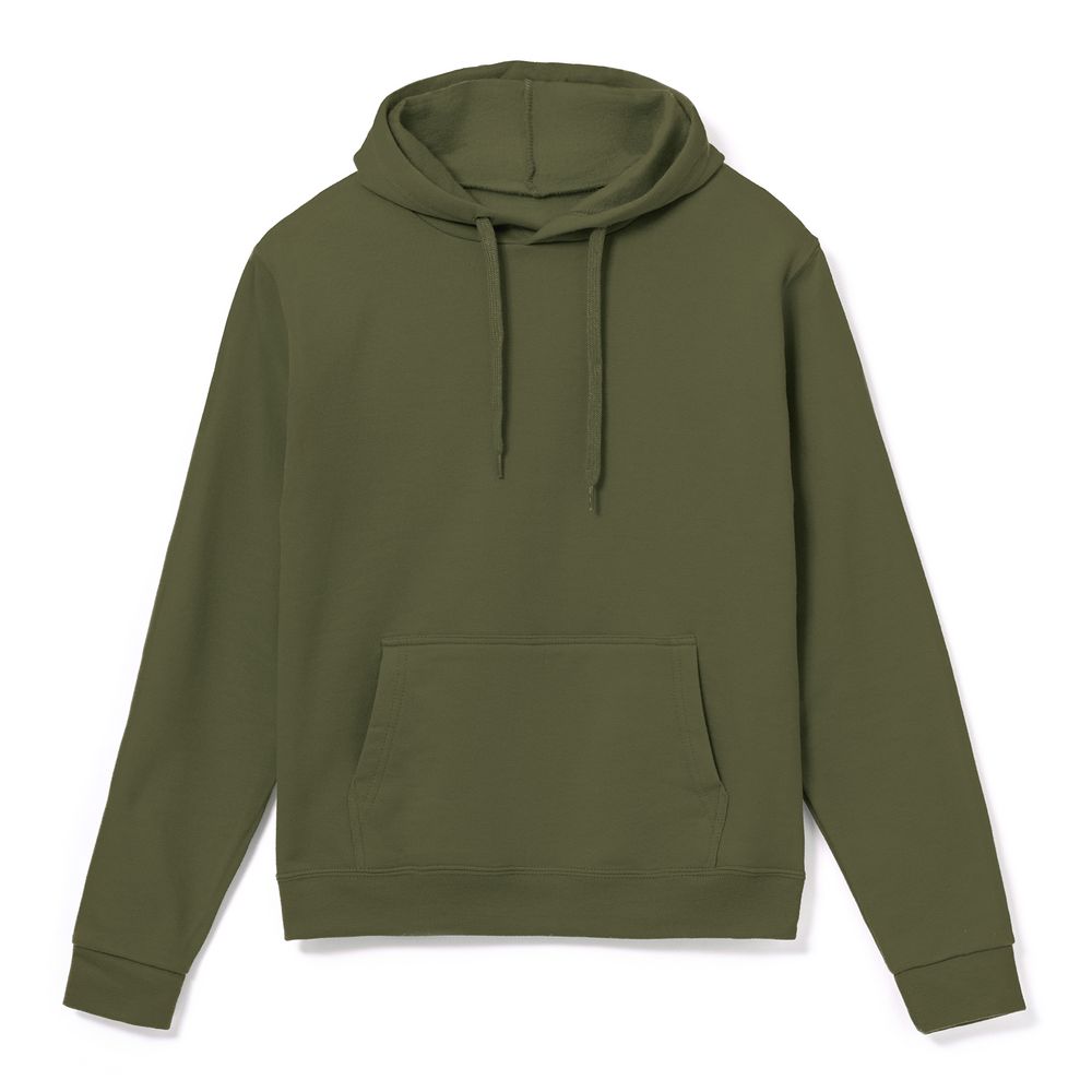 Толстовка с капюшоном Snake II, темный хаки с логотипом