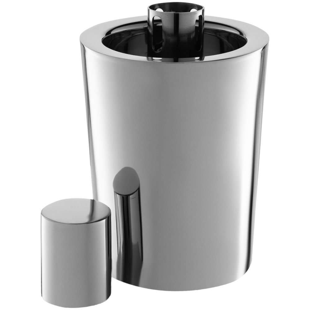 Масляная лампа Tarcia, серебристая с логотипом