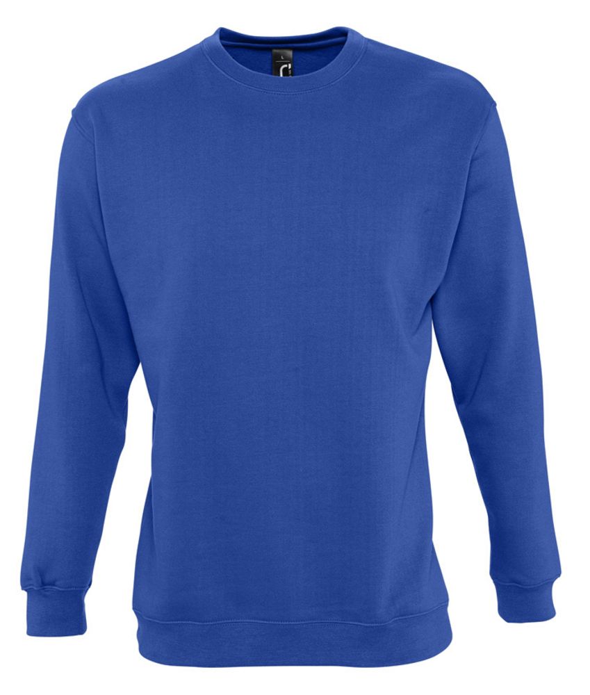 Толстовка New Supreme 280, ярко-синяя (royal) с логотипом