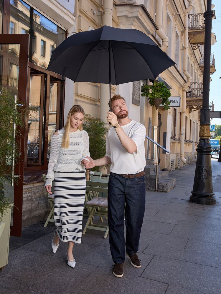 Зонты трости с логотипом с печатью логотипа. Зонт-трость Zero XXL по цене 3 618 ₽ руб. (артикул 14593.30) Зонт-трость Zero XXL, черный