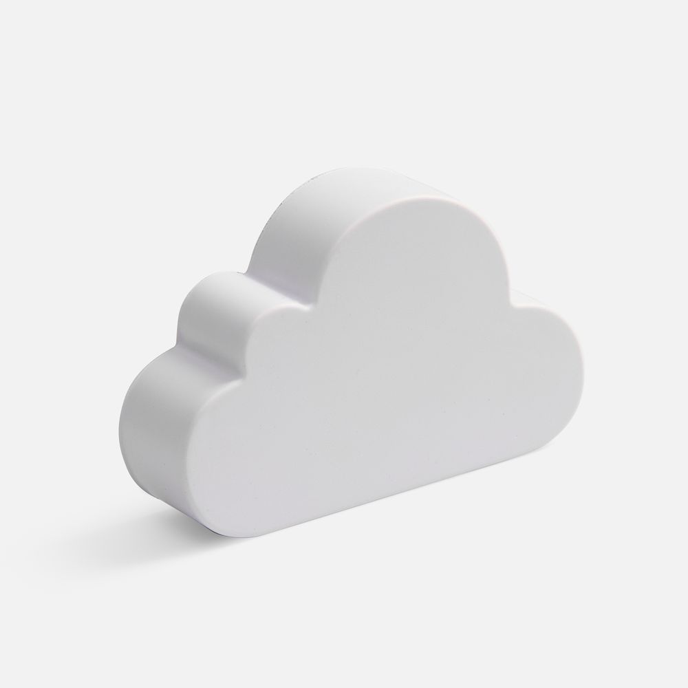 Сквиши-антистресс «Облако», белый с логотипом