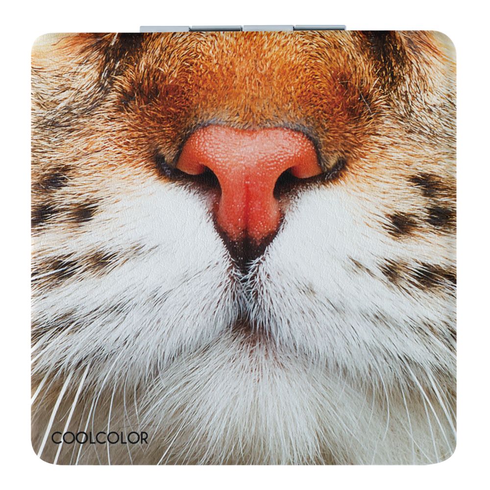 Зеркало «Кис-Kiss», квадратное с логотипом