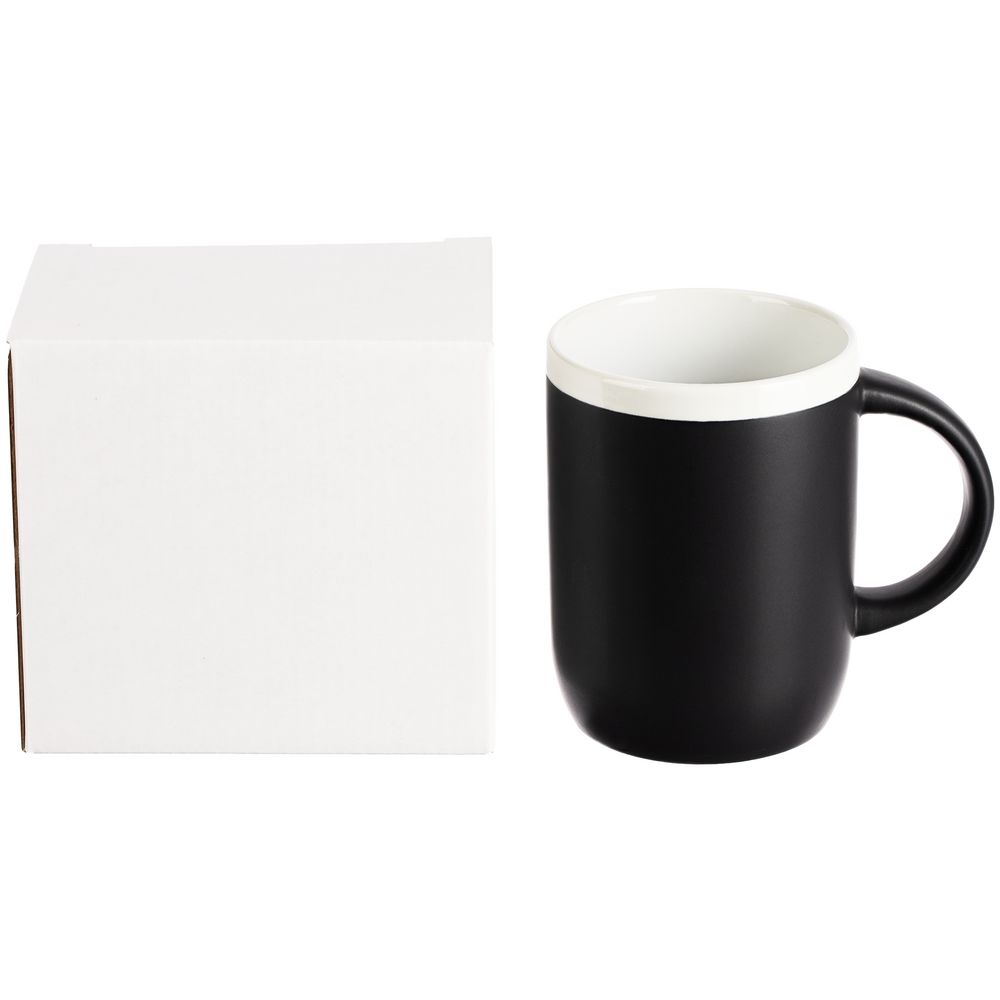 Коробка для кружки Borde, белая с логотипом