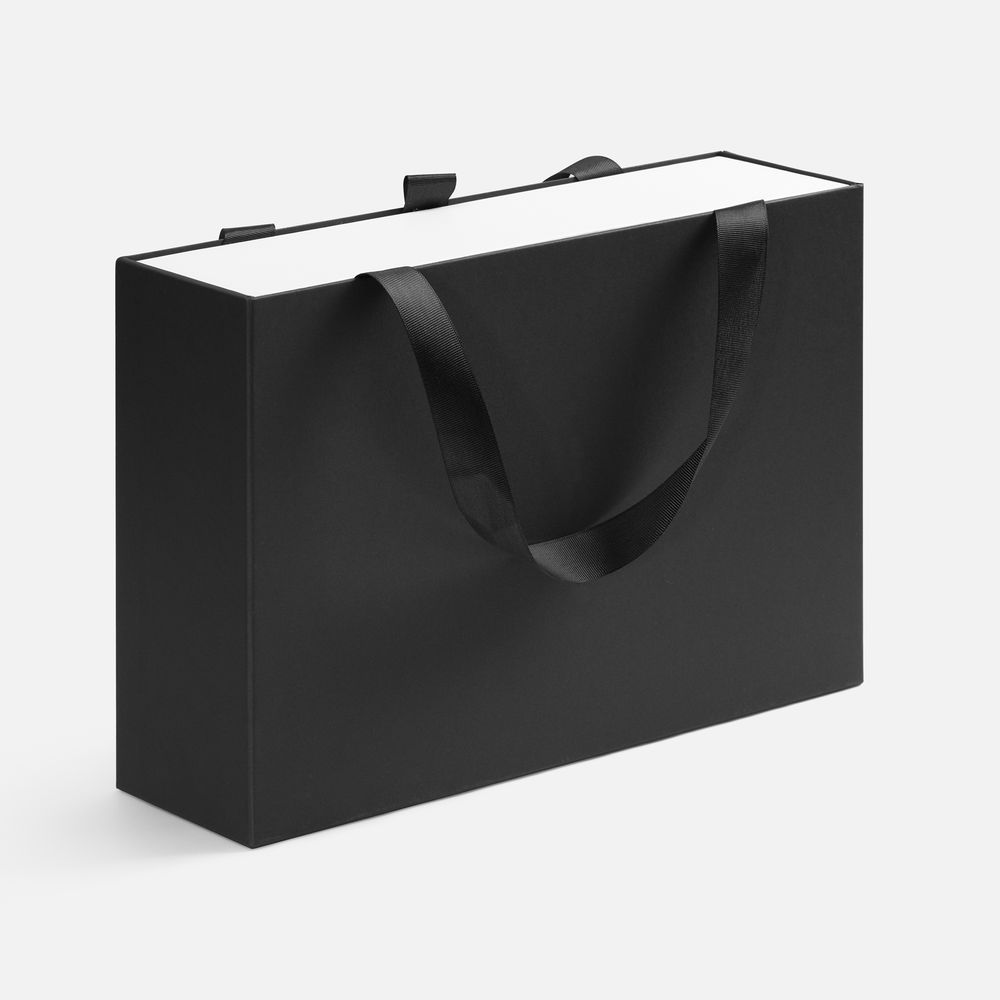 Коробка Regalis, черная с логотипом