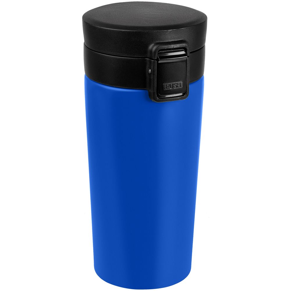 Термостакан с ситечком No Leak Infuser, синий с логотипом