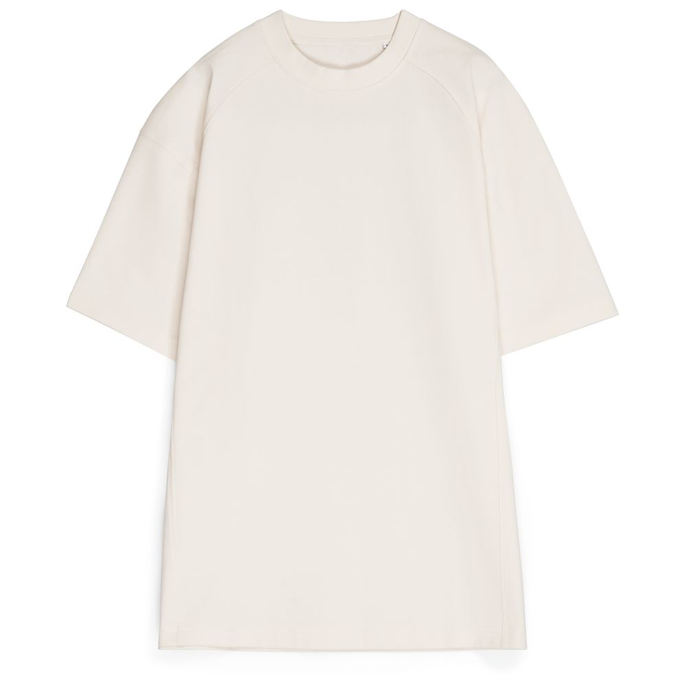 Футболка оверсайз унисекс Sideline, молочно-белая Футболка оверсайз унисекс Sideline, молочно-белая