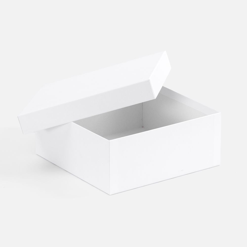 Коробка Capper, белая с логотипом