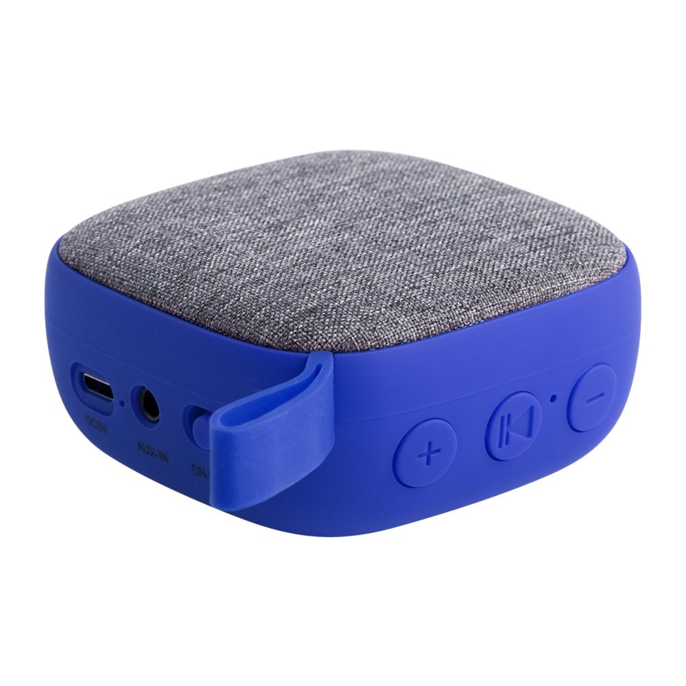 Беспроводная колонка Chubby, синяя с логотипом