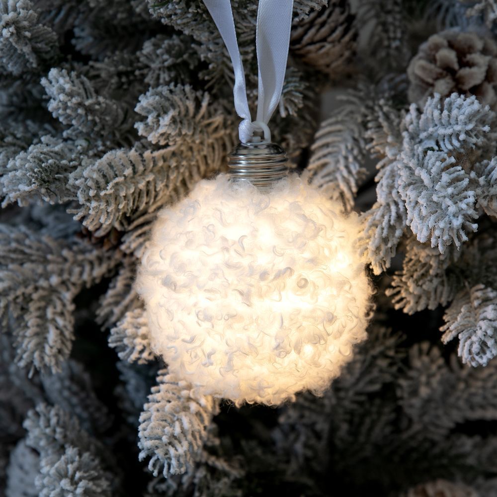 Елочный шар Snowglow с логотипом