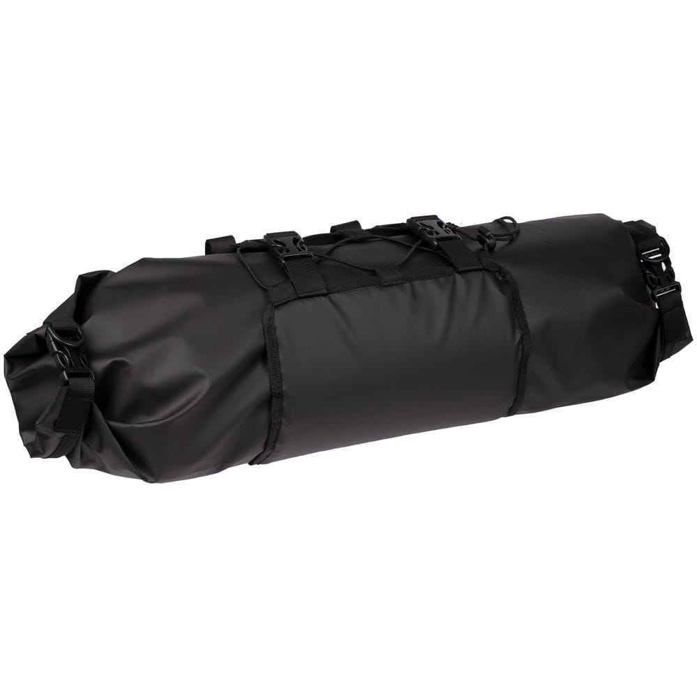 Сумка на багажник BikePacking 17, черная с логотипом