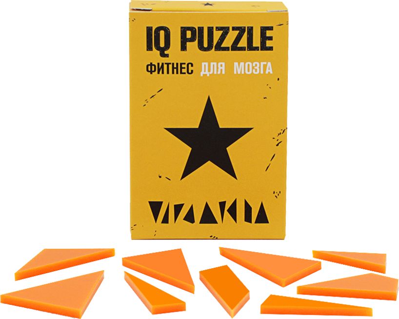 Головоломка IQ Puzzle, звезда с логотипом