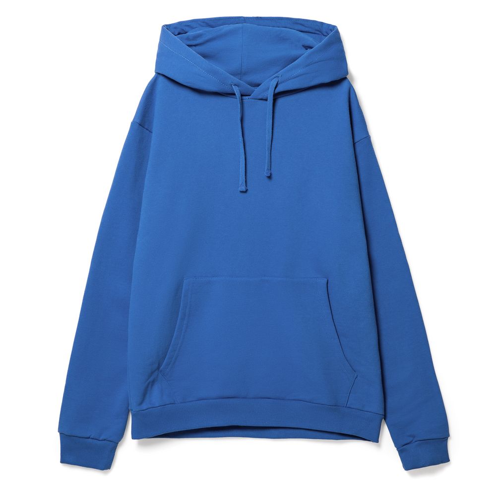 Худи унисекс Tuloksa 280, ярко-синее с логотипом