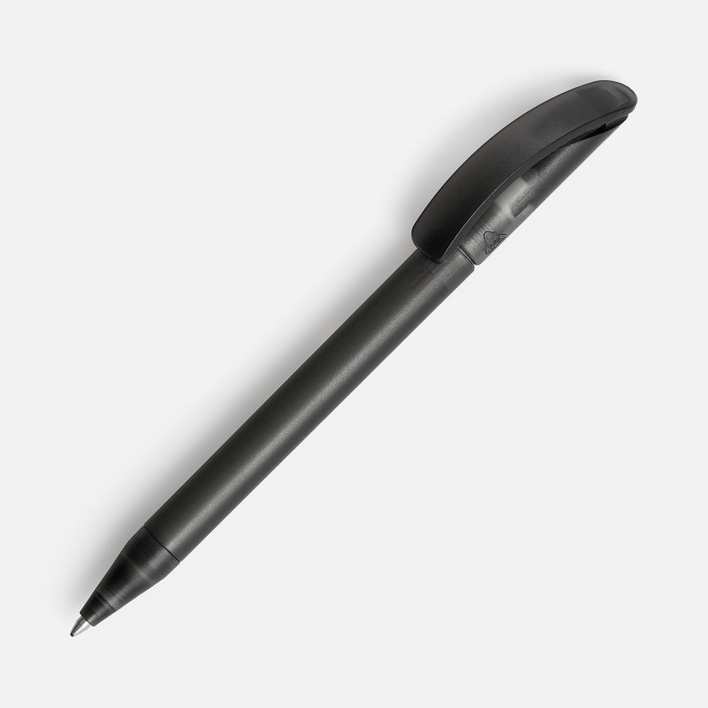 Ручка шариковая Prodir DS3 TFF, черная с логотипом