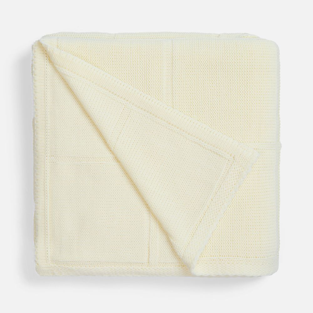 Плед Chainfield, белый (молочный) с логотипом