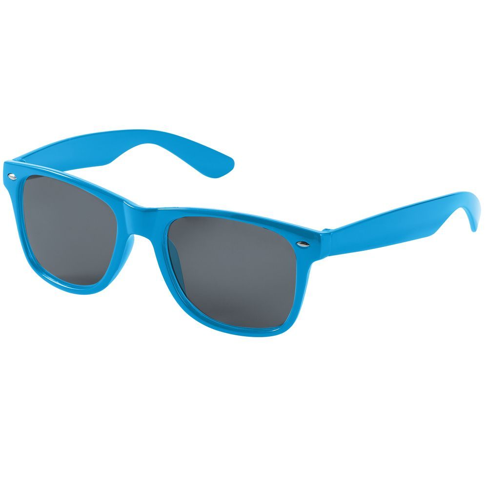 Очки солнцезащитные Sundance, голубые с логотипом