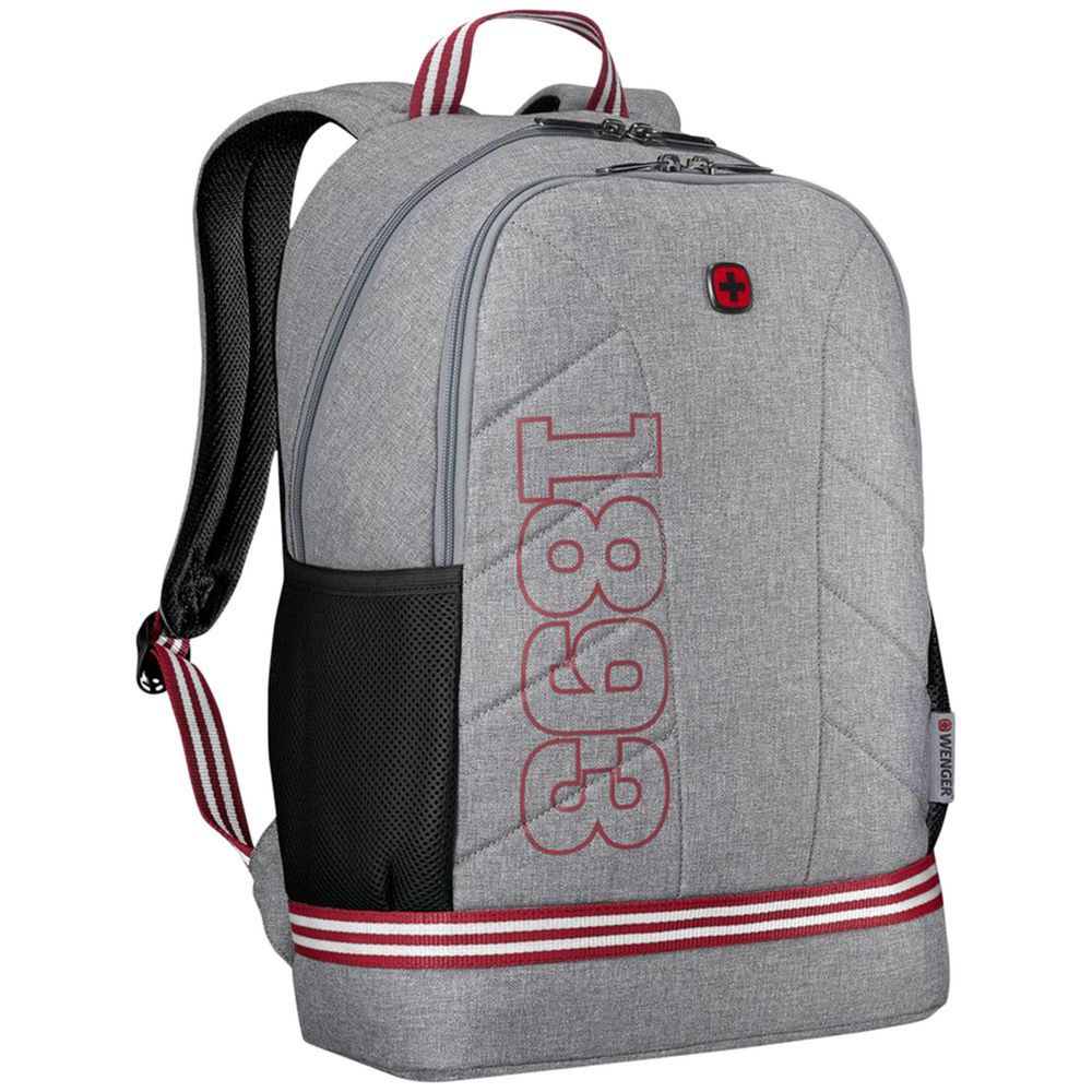 Рюкзак Collegiate Quadma, серый с логотипом