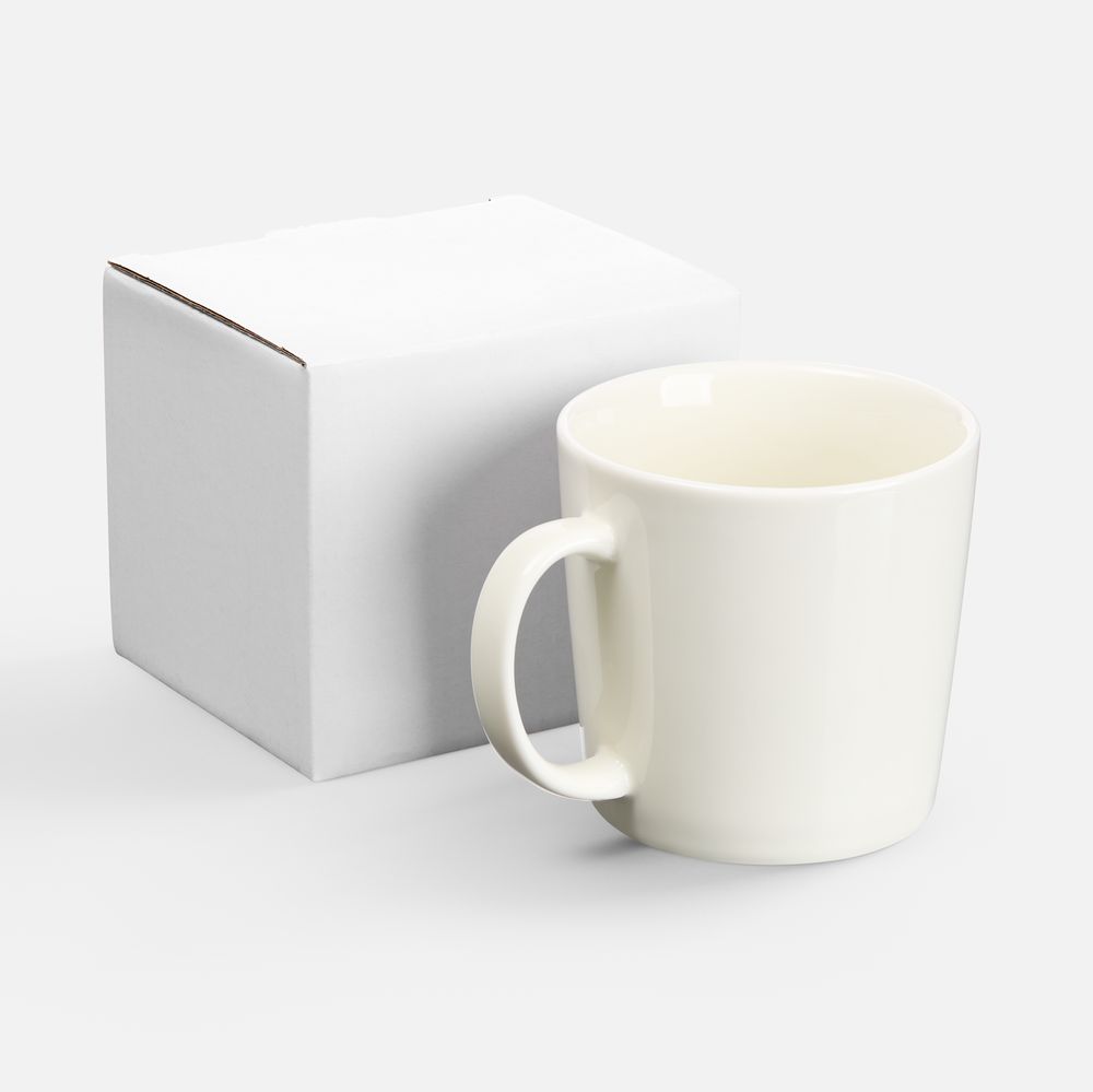 Кружка Valotti Grand, белая с логотипом