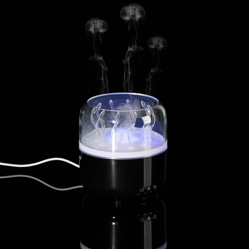 Увлажнитель-ароматизатор Immerso, черный с логотипом