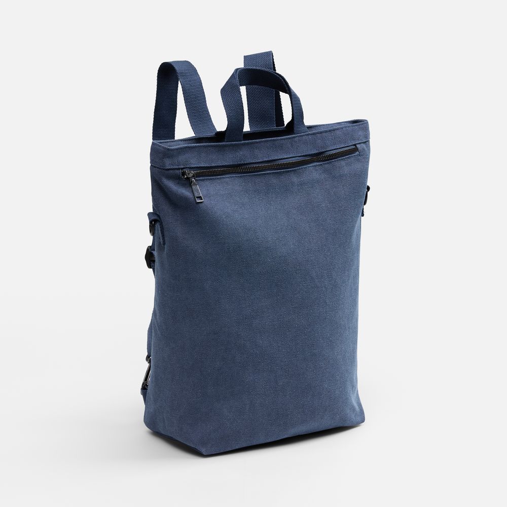 Рюкзак-шопер Casual ver.2, синий с логотипом