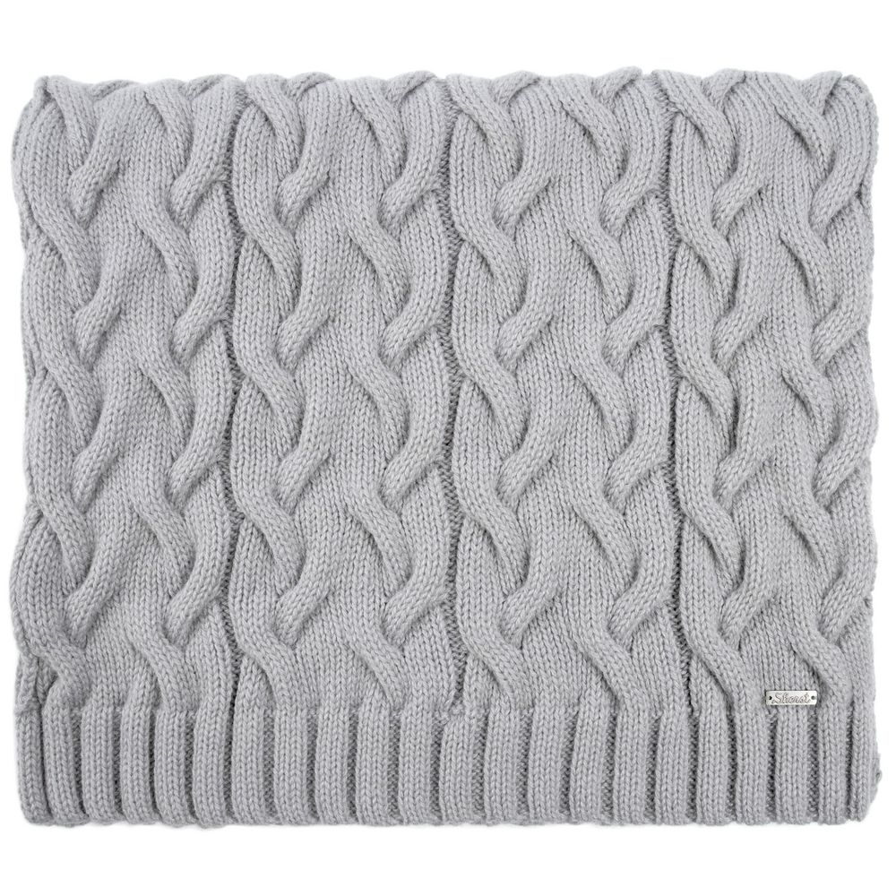 Шарф Loren, серый с логотипом