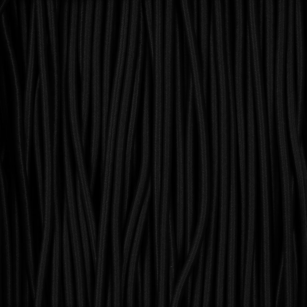 Круглая резинка Chapu L, черная, 120 см с логотипом