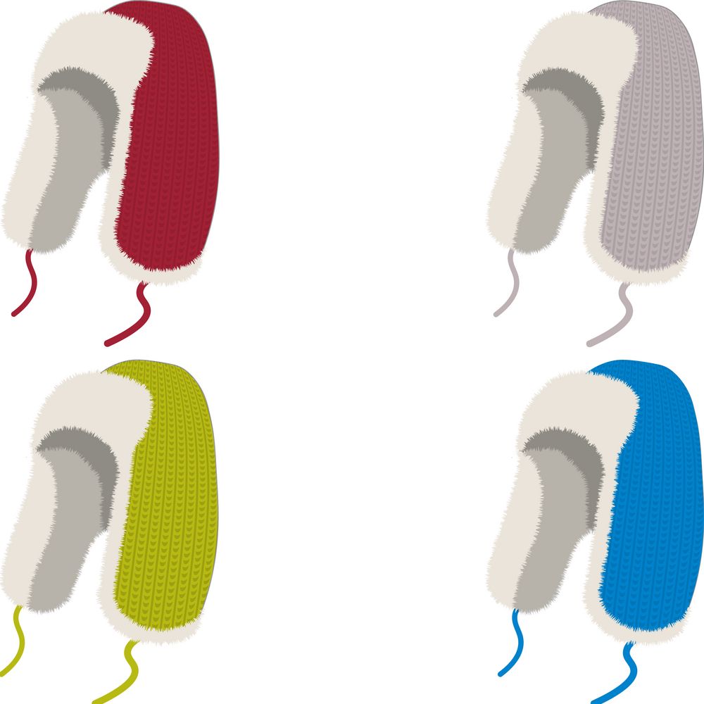 Шапка на заказ Terra Vesh, полушерсть с логотипом