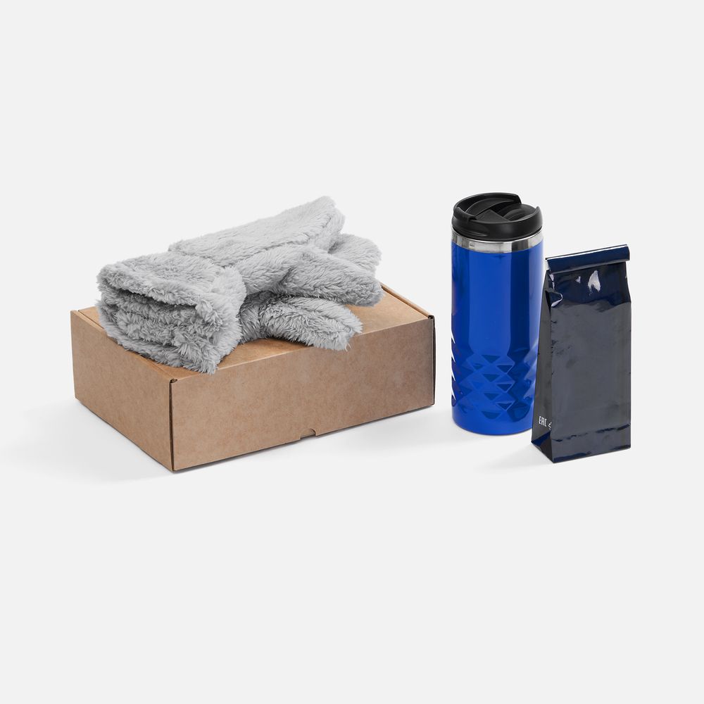 Набор Floktoria, синий с серым с логотипом