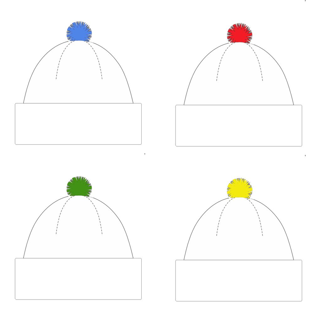 Помпон Bobble, XS с логотипом