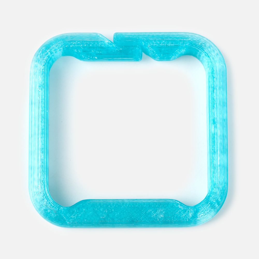 Брелок Impreso, 3D-печать на заказ, квадрат с логотипом