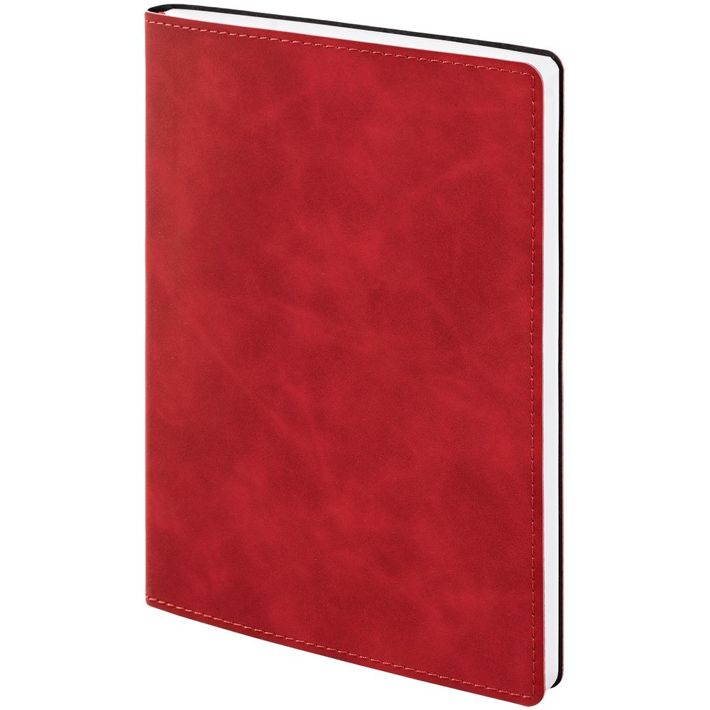 Ежедневник Urban, недатированный, красный с логотипом