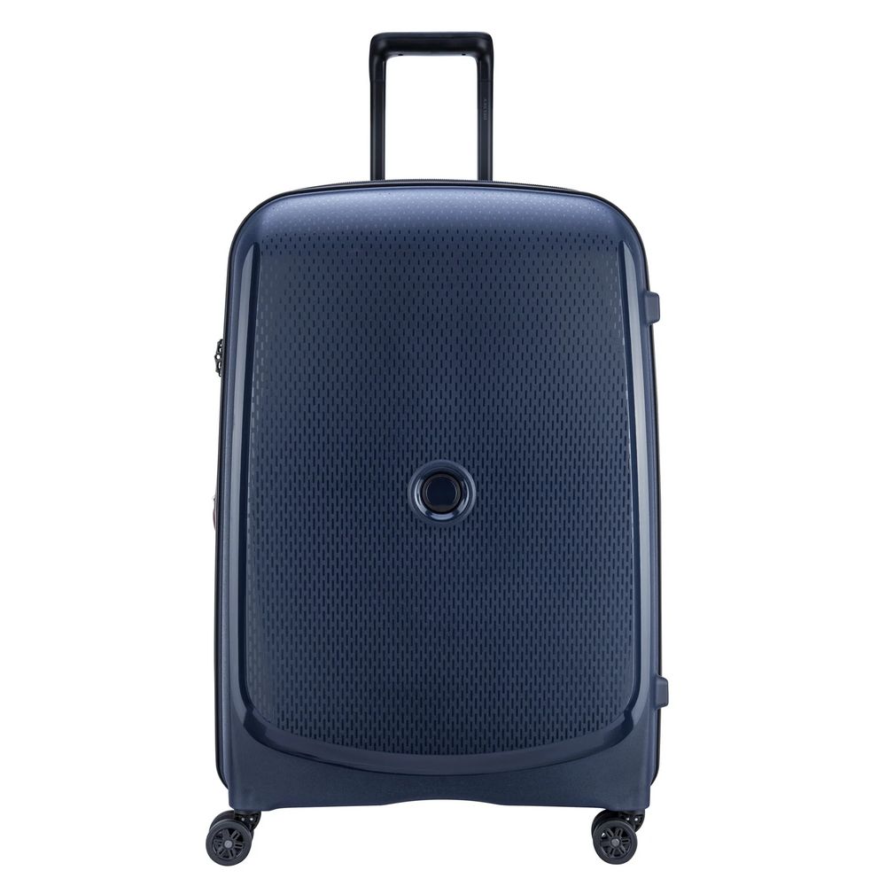 Чемодан Belmont Plus L, синий с логотипом