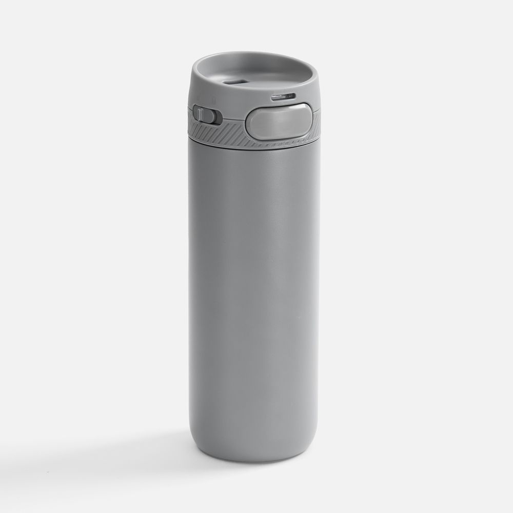 Термостакан X1, серый с логотипом