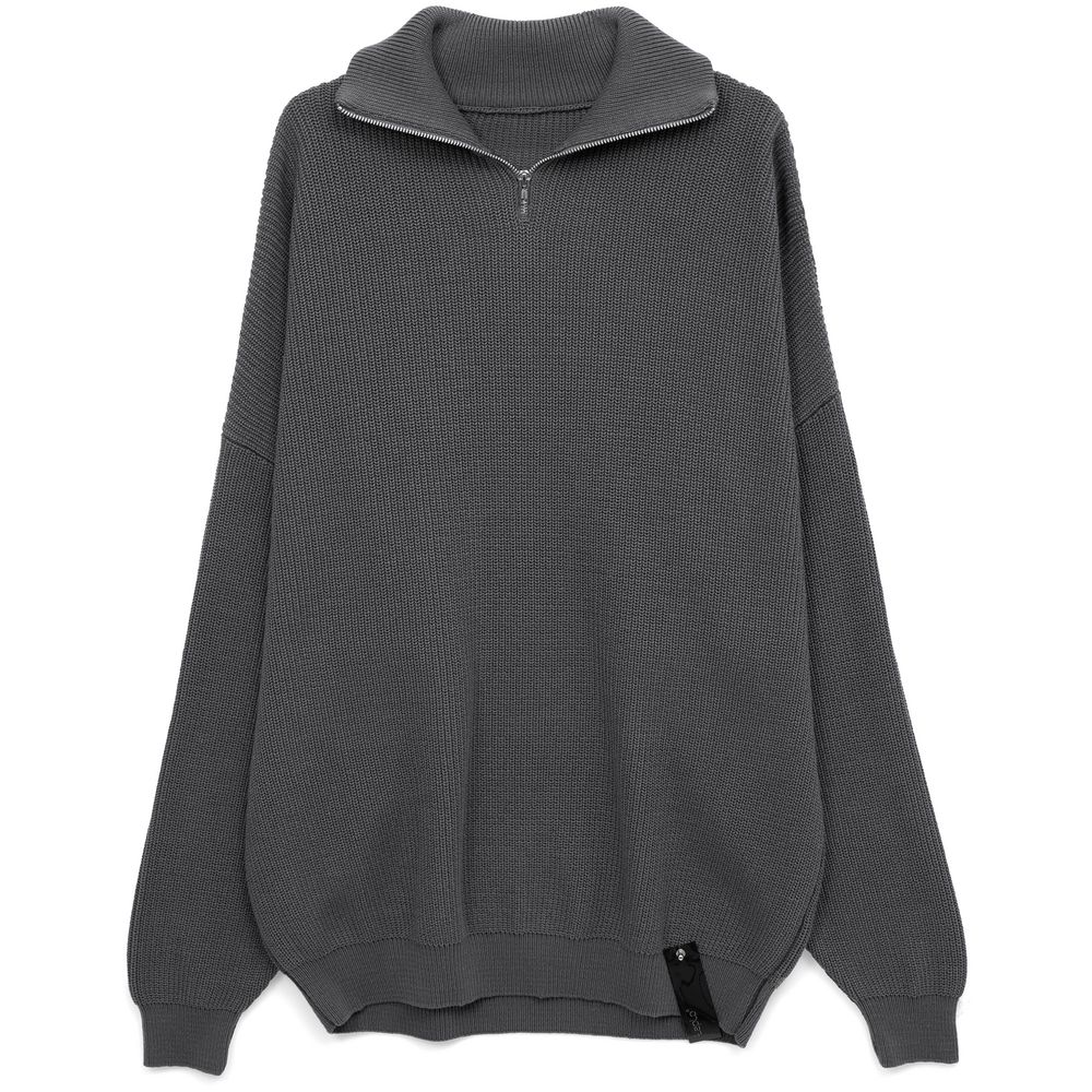 Джемпер Siluetti Birne, серый с логотипом