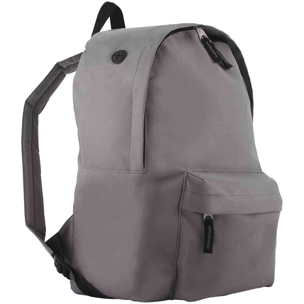 Рюкзак Rider, серый с логотипом